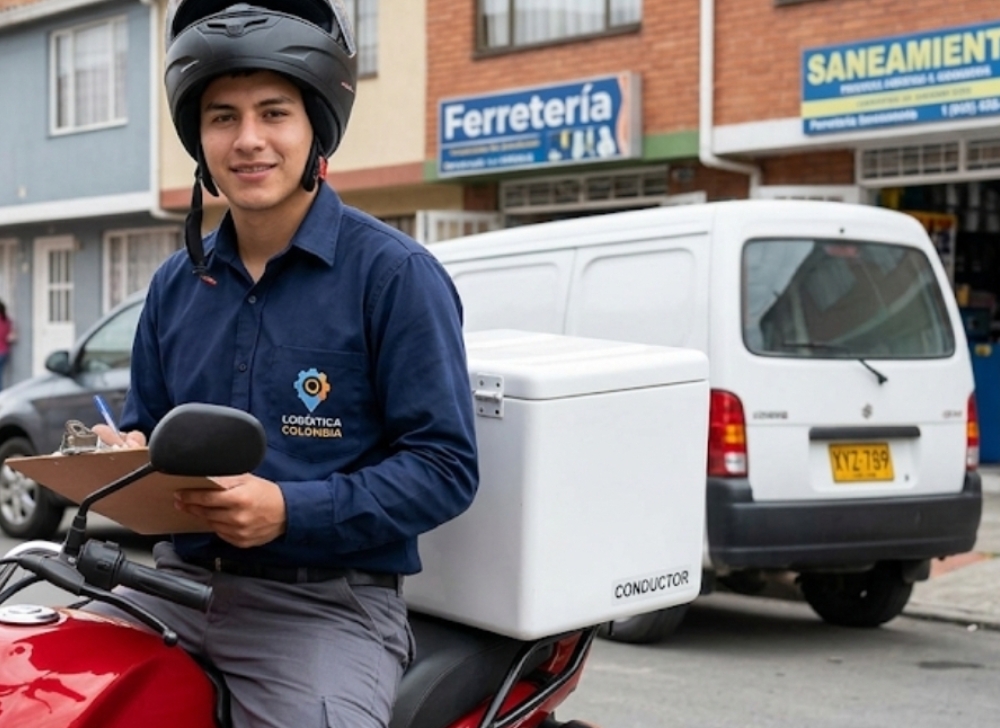 Conductor de Motocicleta para Mantenimiento Locativo y Saneamiento